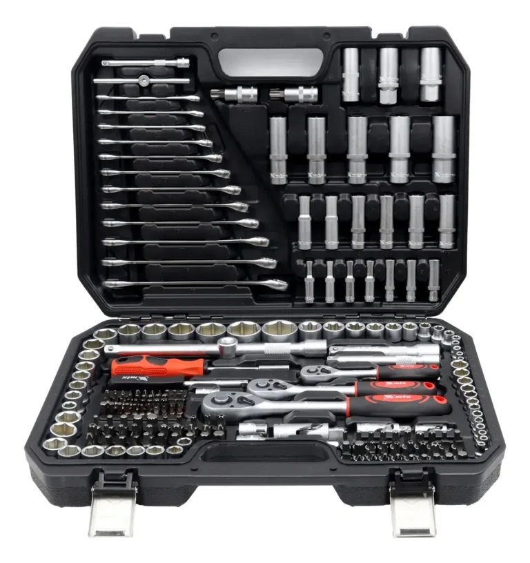 1353055 Jogo Soquetes CRV Encaixe 1/2, 3/8, 1/4  C/216 PCS  MTX